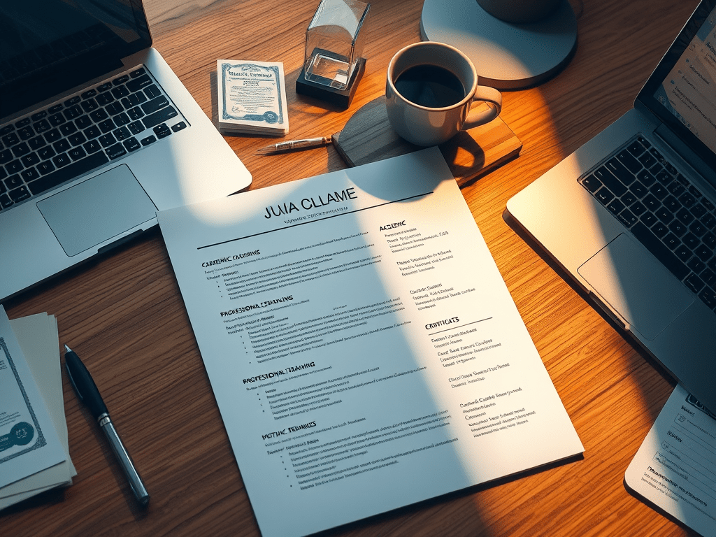 Como Montar a Seção de Formação Profissional no&nbsp;Currículo