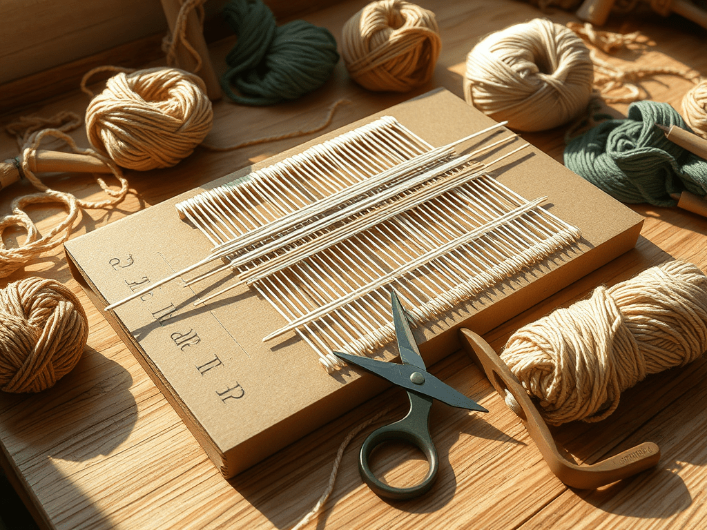 Como Fazer Um Tear de Papelão: Passo a&nbsp;Passo