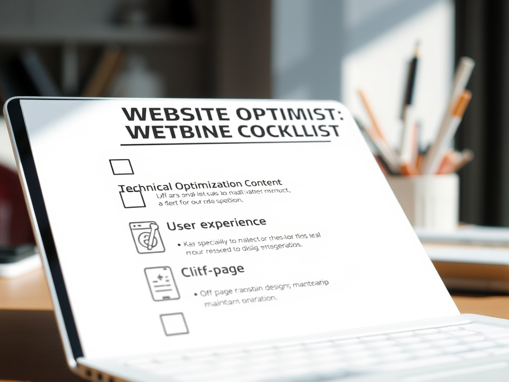 Checklist para Otimizar Site