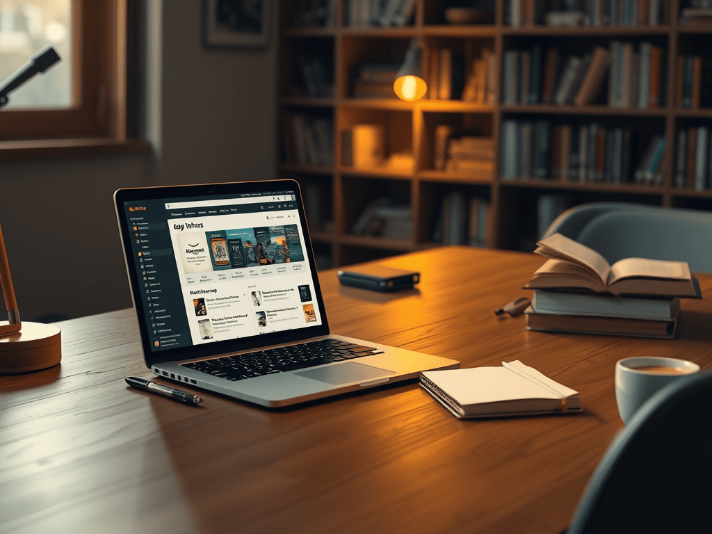 Criação de Conta e Upload de Ebooks na&nbsp;Amazon